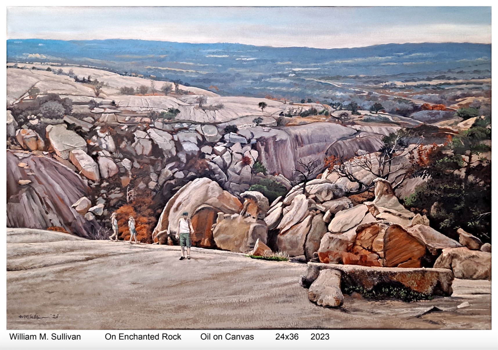 “On Enchanted Rock” by William M. Sullivan