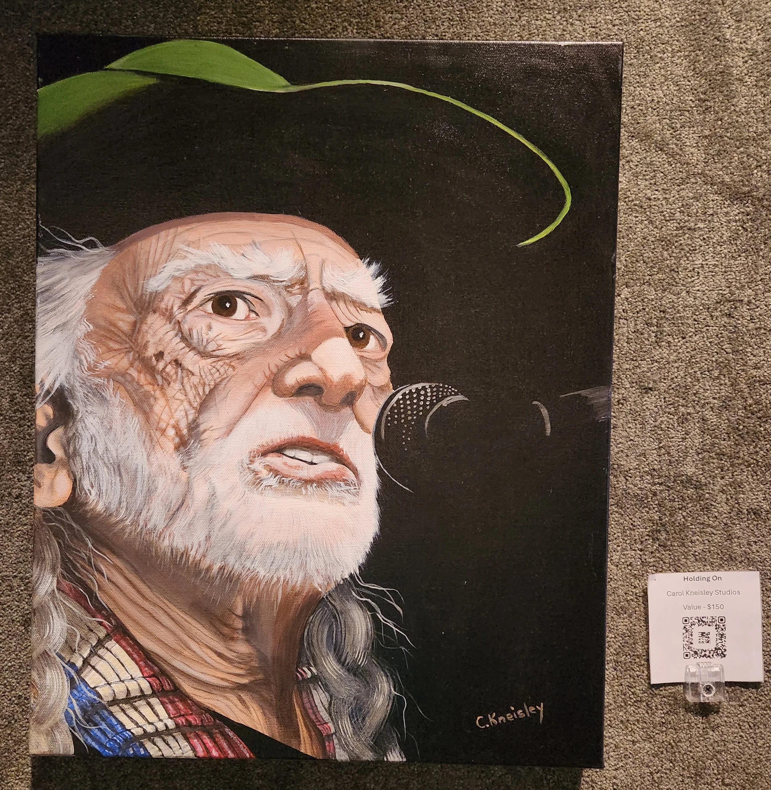Value $150 - Holding On by Carol Kneisley