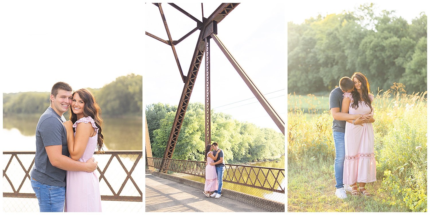 Mr. &amp; Mrs. Brigman | One Year Anniversary Session at Davis Ferry Park in Lafayette, Indiana