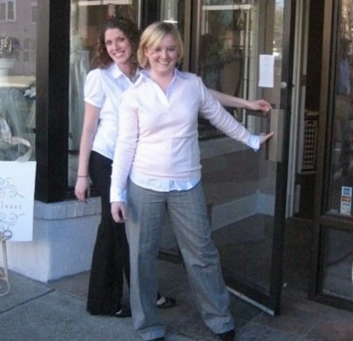 Tonight was bittersweet for sure and even though 11:13 PM on a Friday night isn&rsquo;t the best for the Insta Algorithm I couldn&rsquo;t let this moment go unseen. Nineteen years ago today Tera and I opened Couture Closet! And tonight Tera closed up