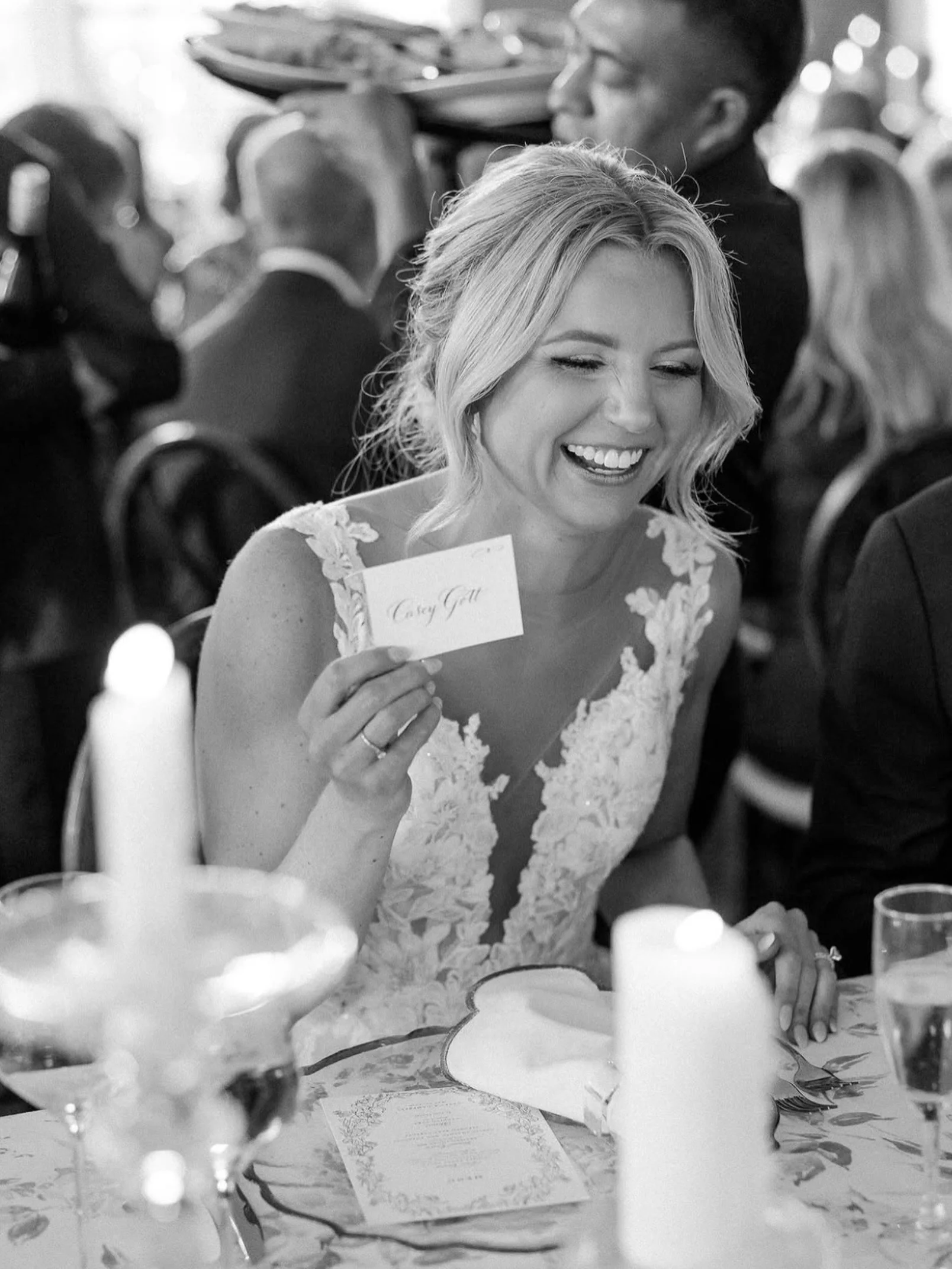 That New-Last-Name feeling!!!!
🤍🤍🤍

&bull;&bull;&bull;
📸- @cheykphoto
CC Bride @caseyportergott
Kaya gown from @bylillianwest

#bridalboutique #louisvillebride #kentuckybride #weddinggown #lillianwest