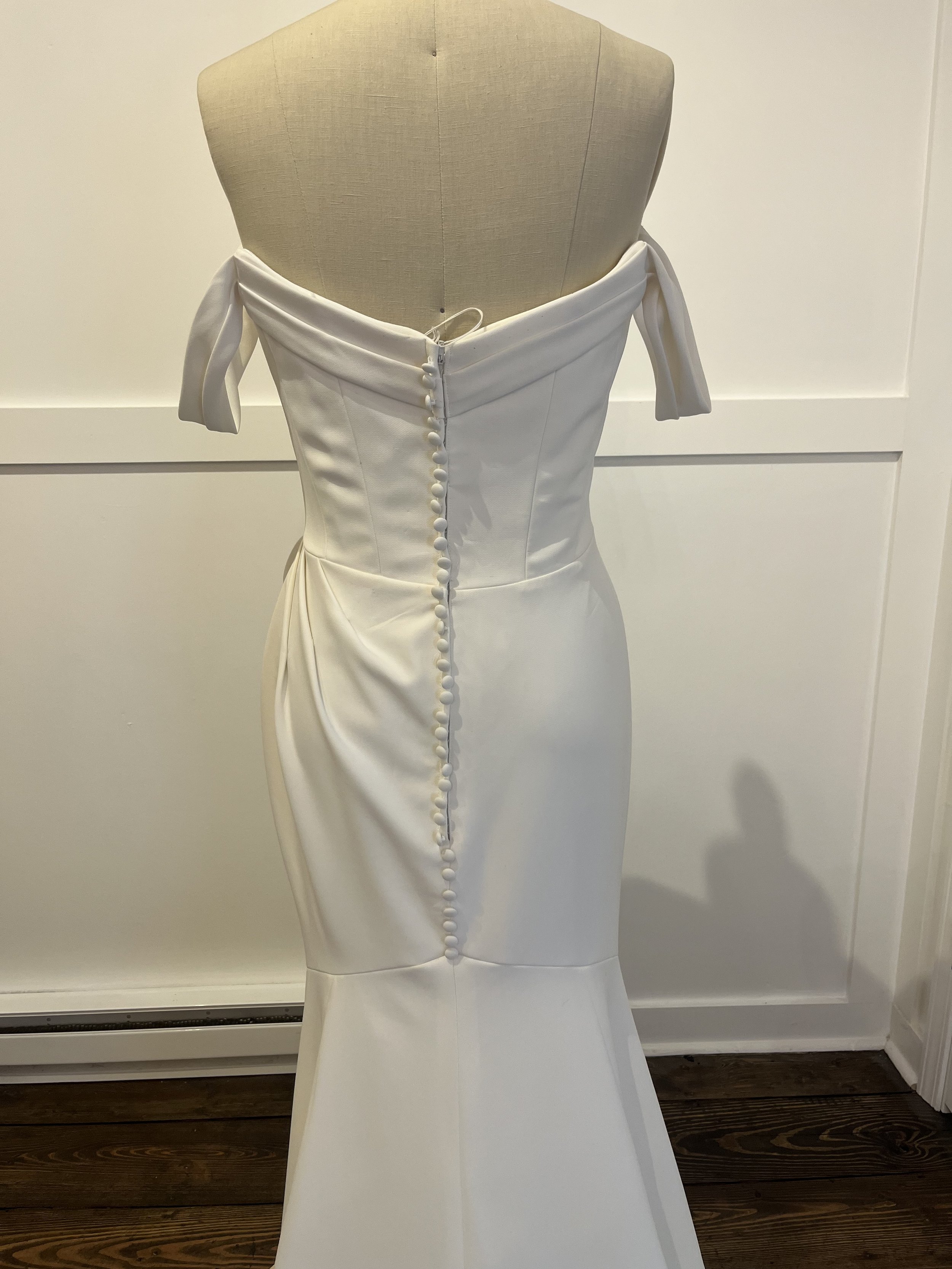 Justin Alexander Rings Style 55181 Wedding Gown Back Detail