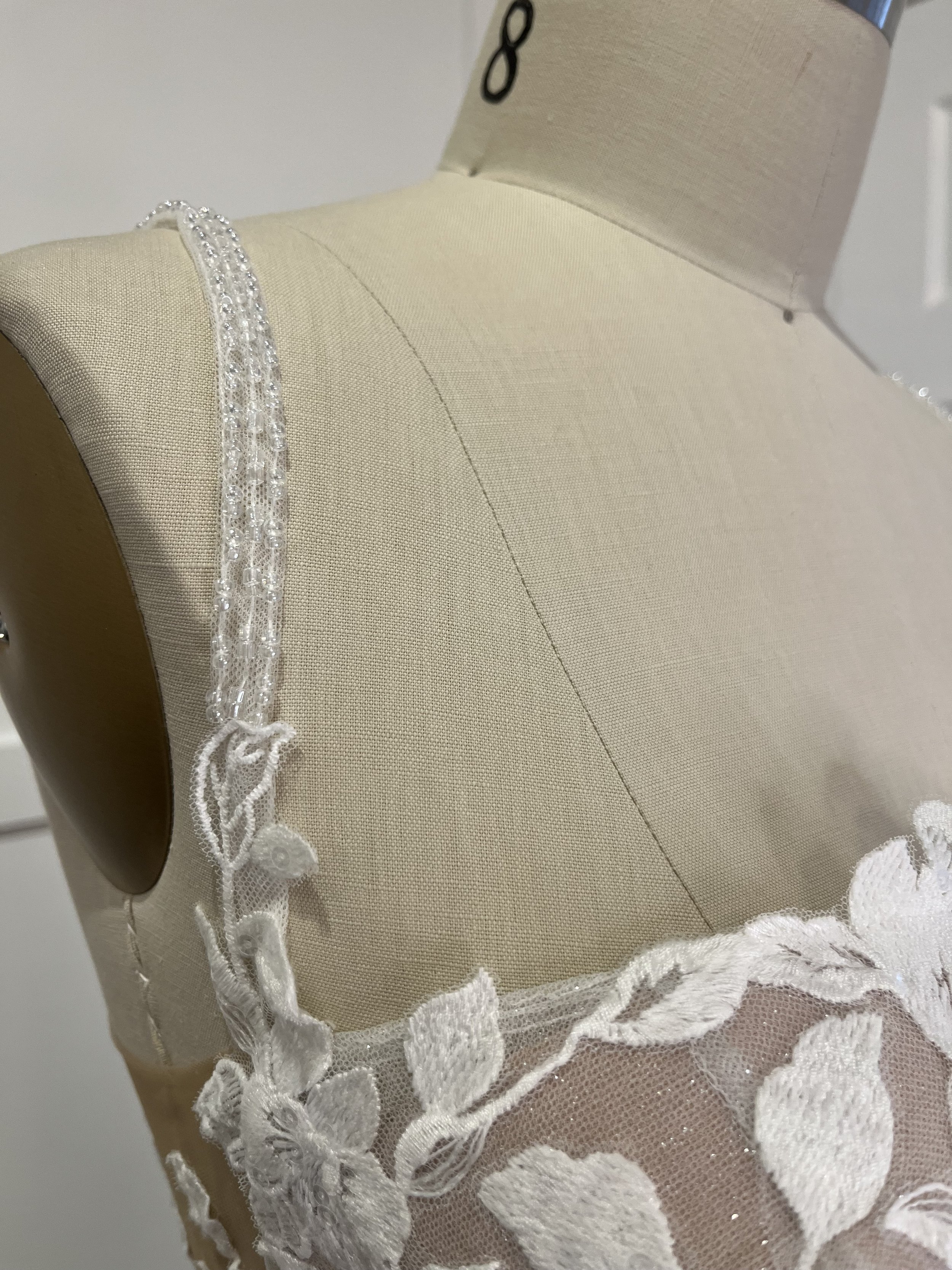 Madi Lane Tenley Wedding Gown Strap