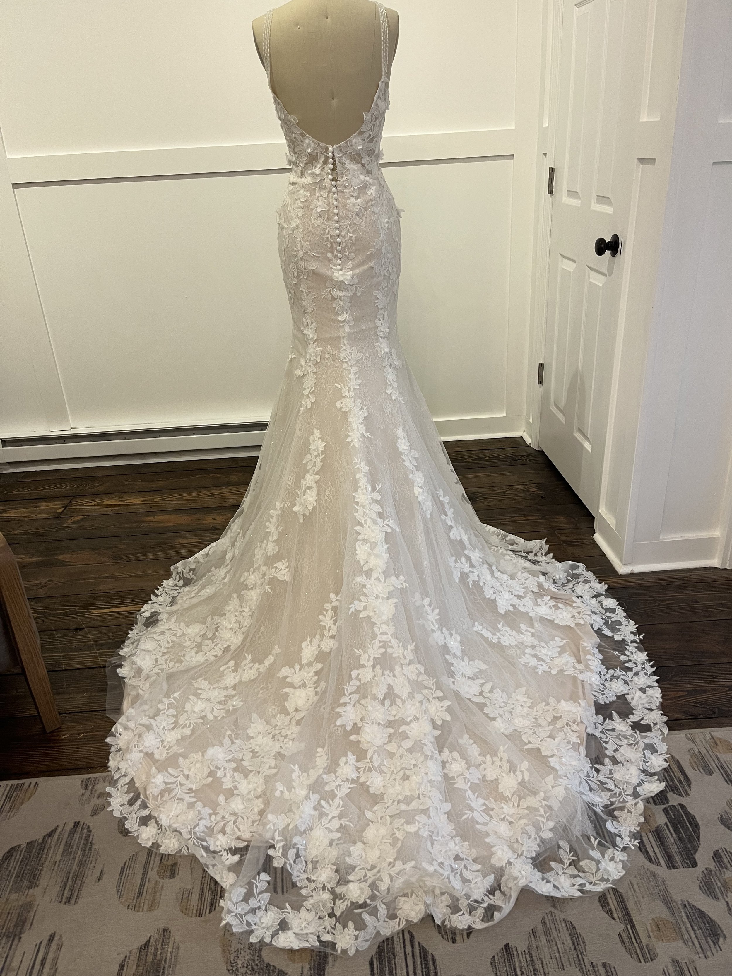 Madi Lane Sasha Wedding Gown Back