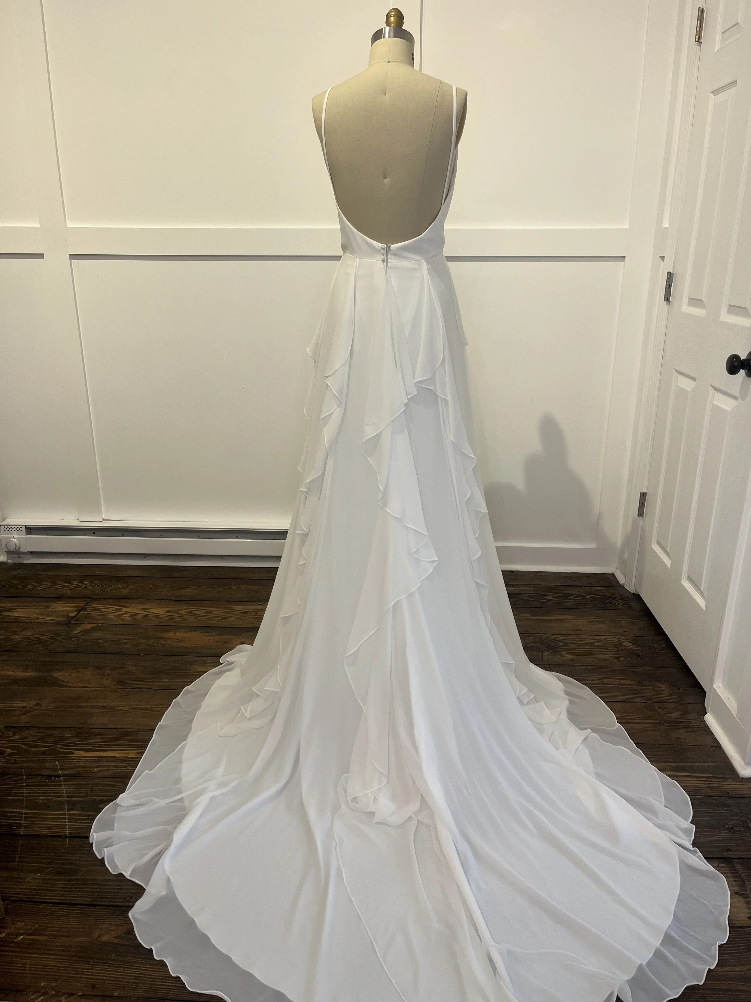 Lillian West Style 66330 Wedding gown Back