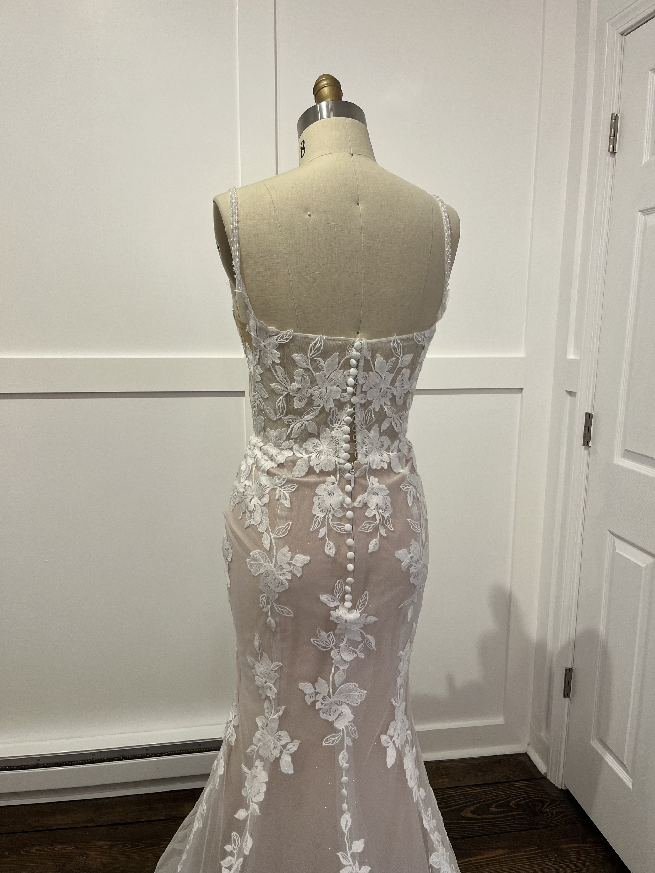 Madi Lane Tenley Wedding Gown Back