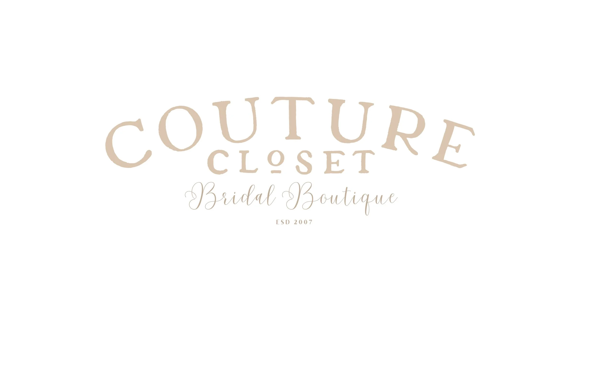 Couture Closet Bridal Boutique ESD 2007