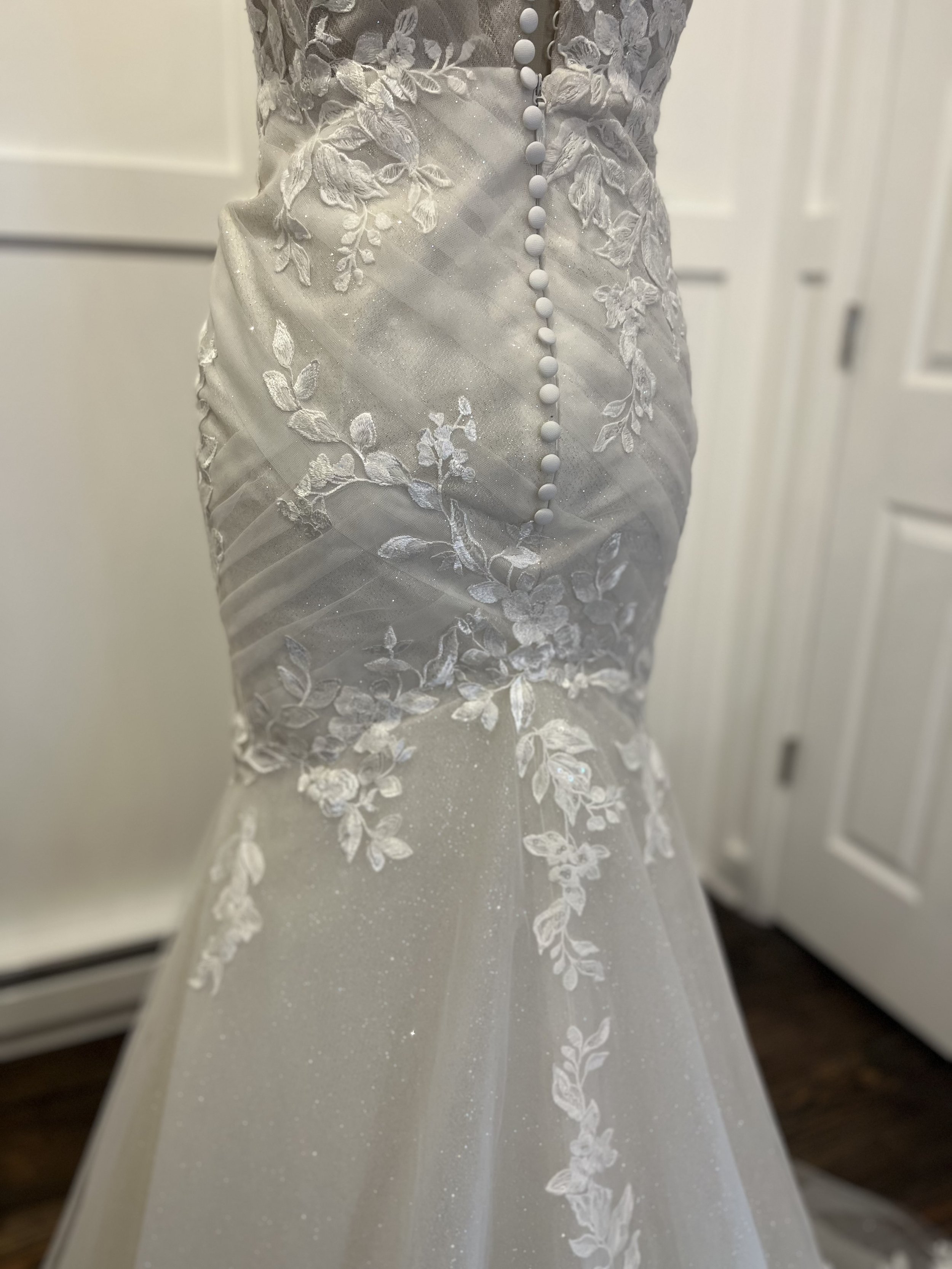 Madi Lane Pascale Wedding Gown Back Detail