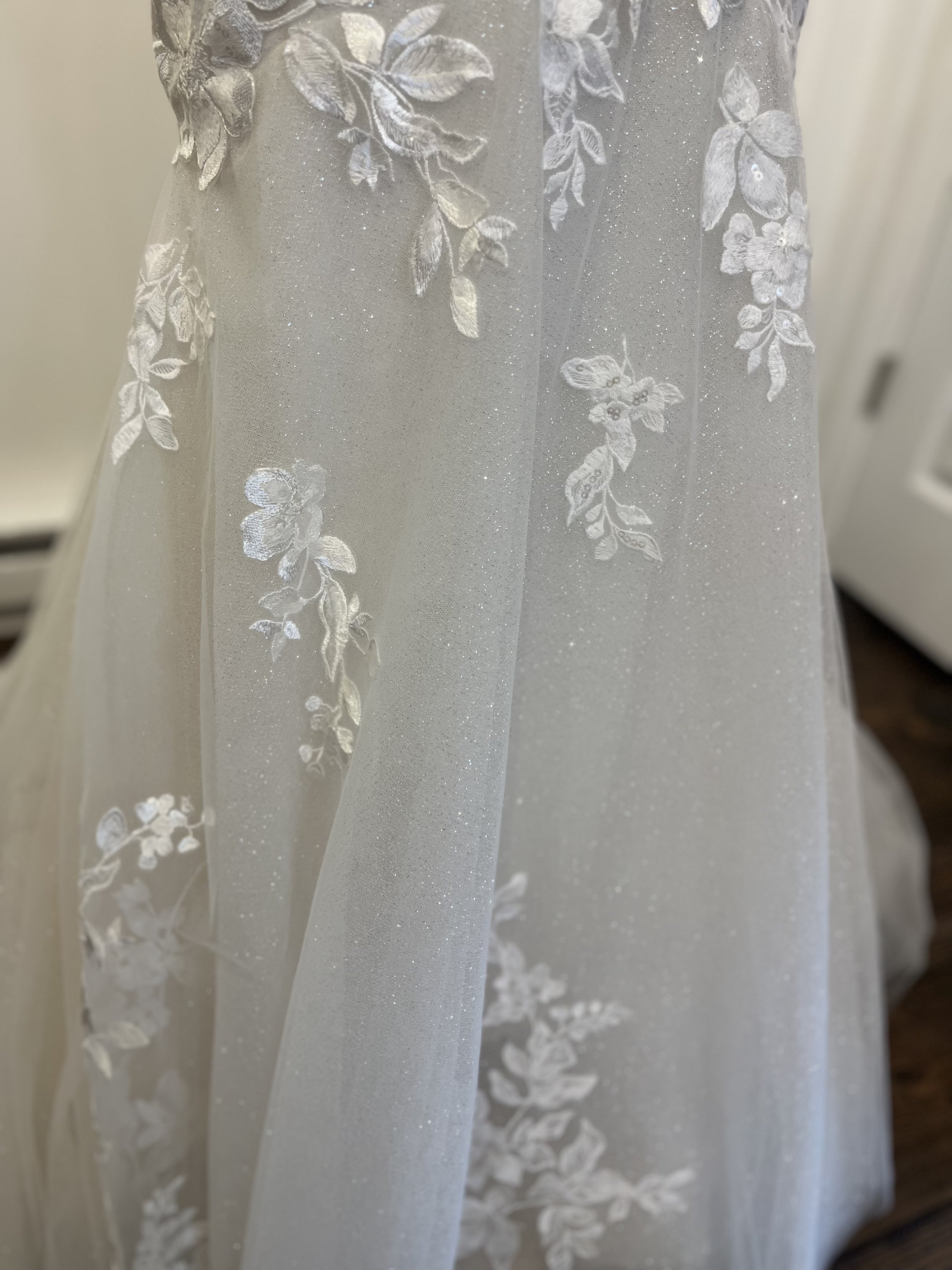 Madi Lane Pascale Wedding Gown Sparkle Detail