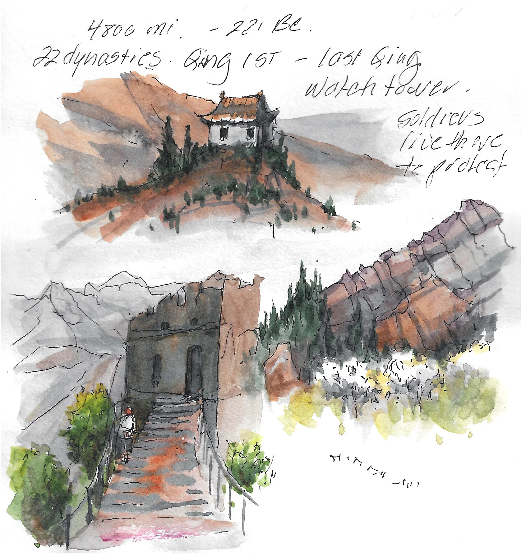 Great Wall watch tower