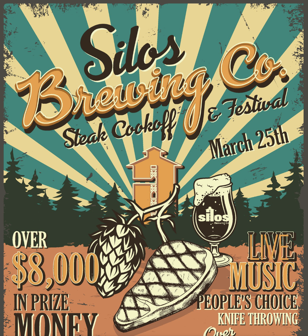 Cigar Streams and Silos Brewing: Steak Cook Off