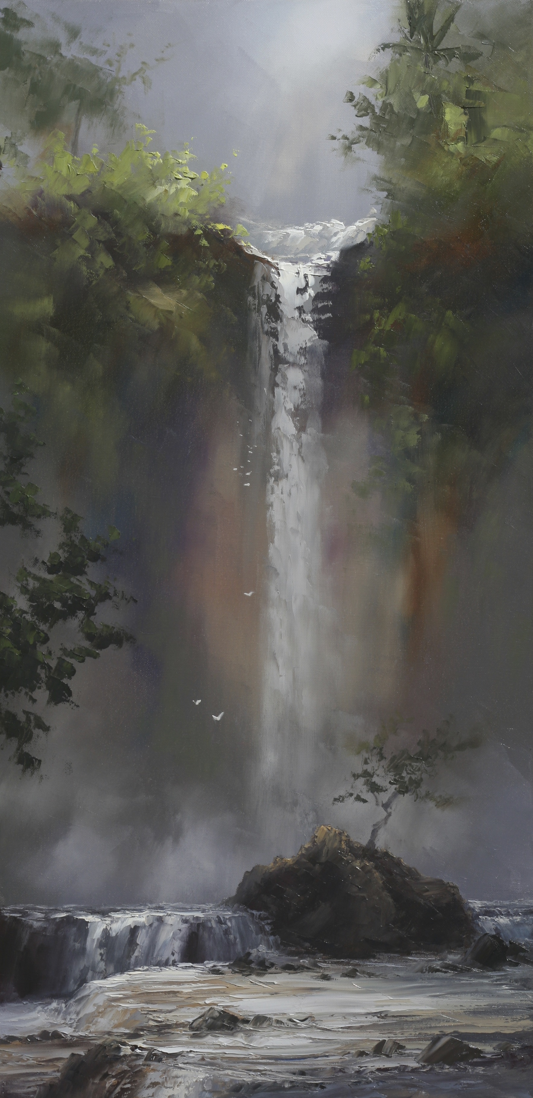 CASCADING WATERS