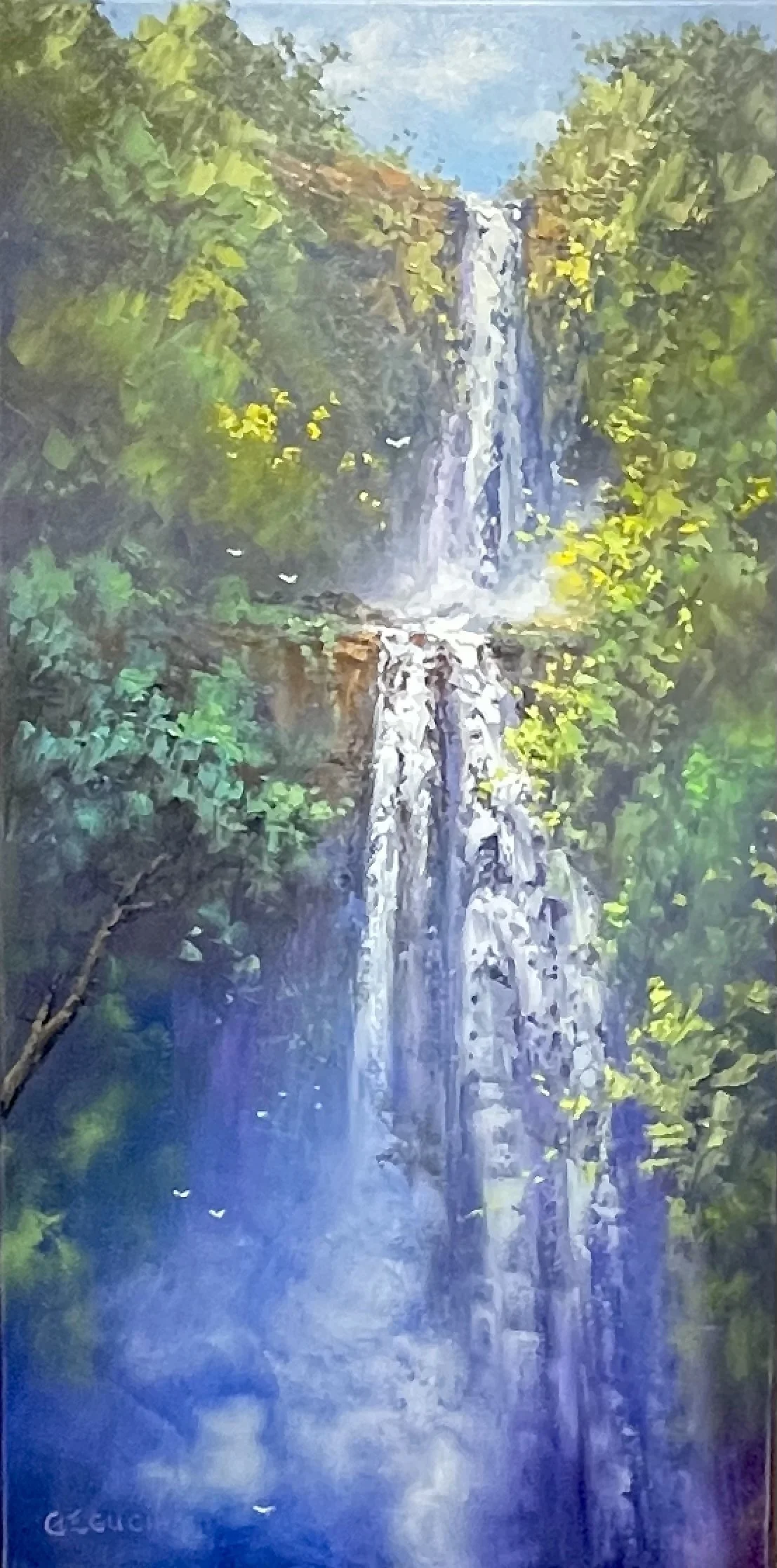 Falling Free into Mist