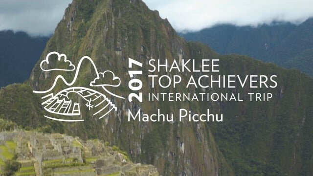 Shaklee Top Achievers in Machu Picchu