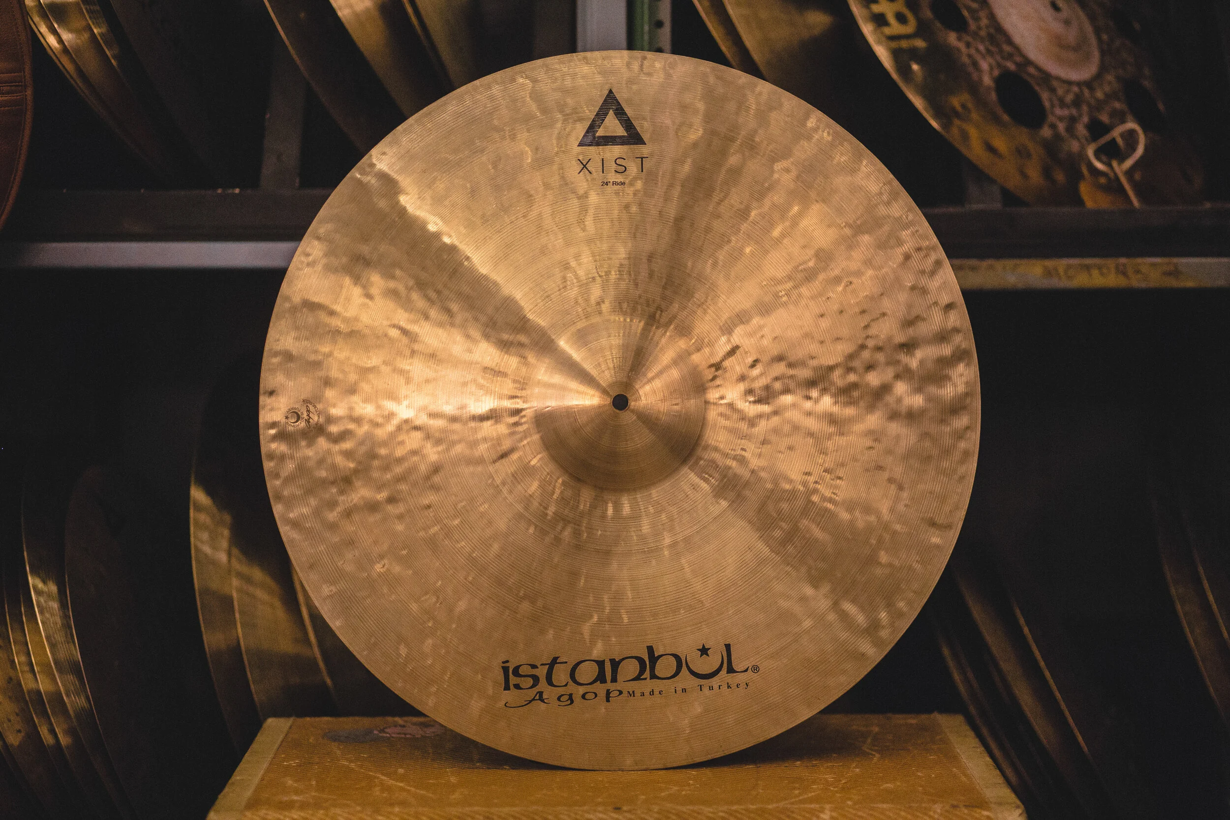 Istanbul Agop Natural Xist Ride 24" — Nelson Drum Shop