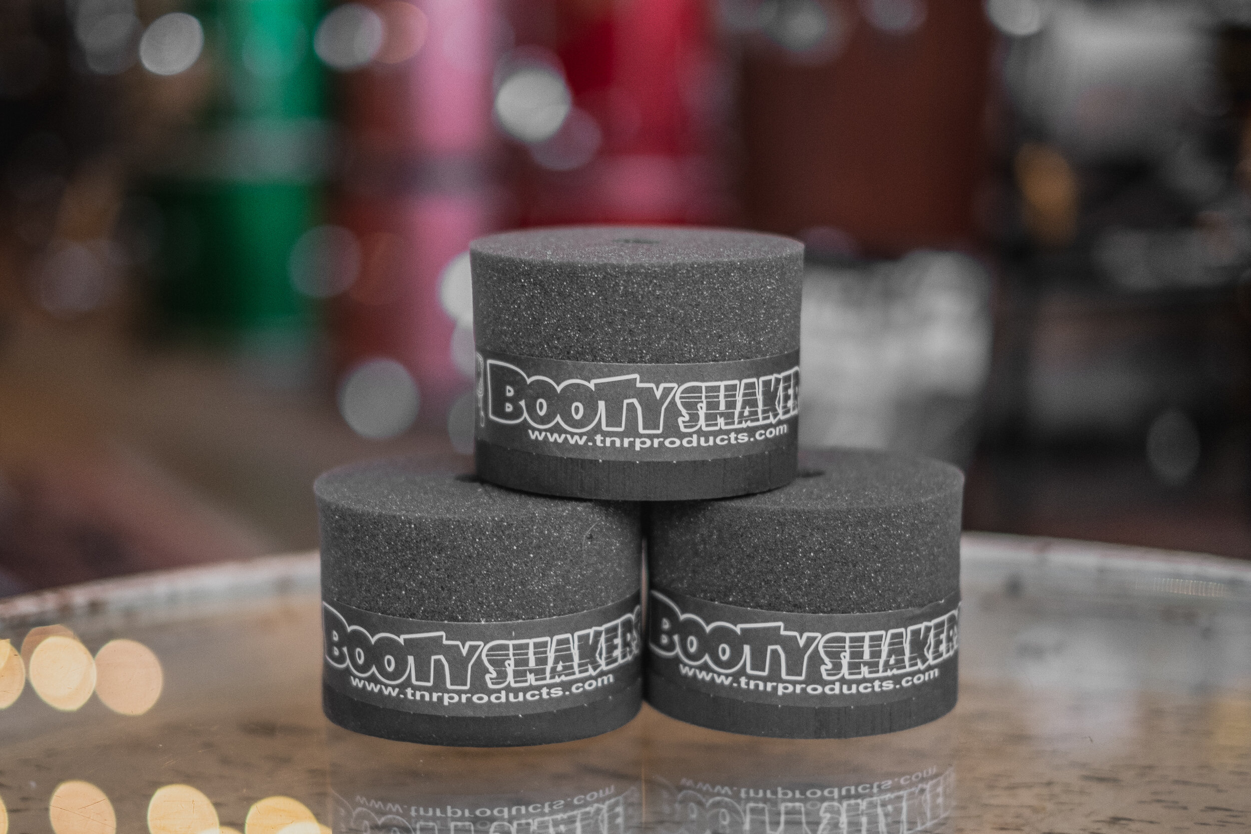 TNR Booty Shakers Floor Tom Isolation Feet — Nelson Drum Shop