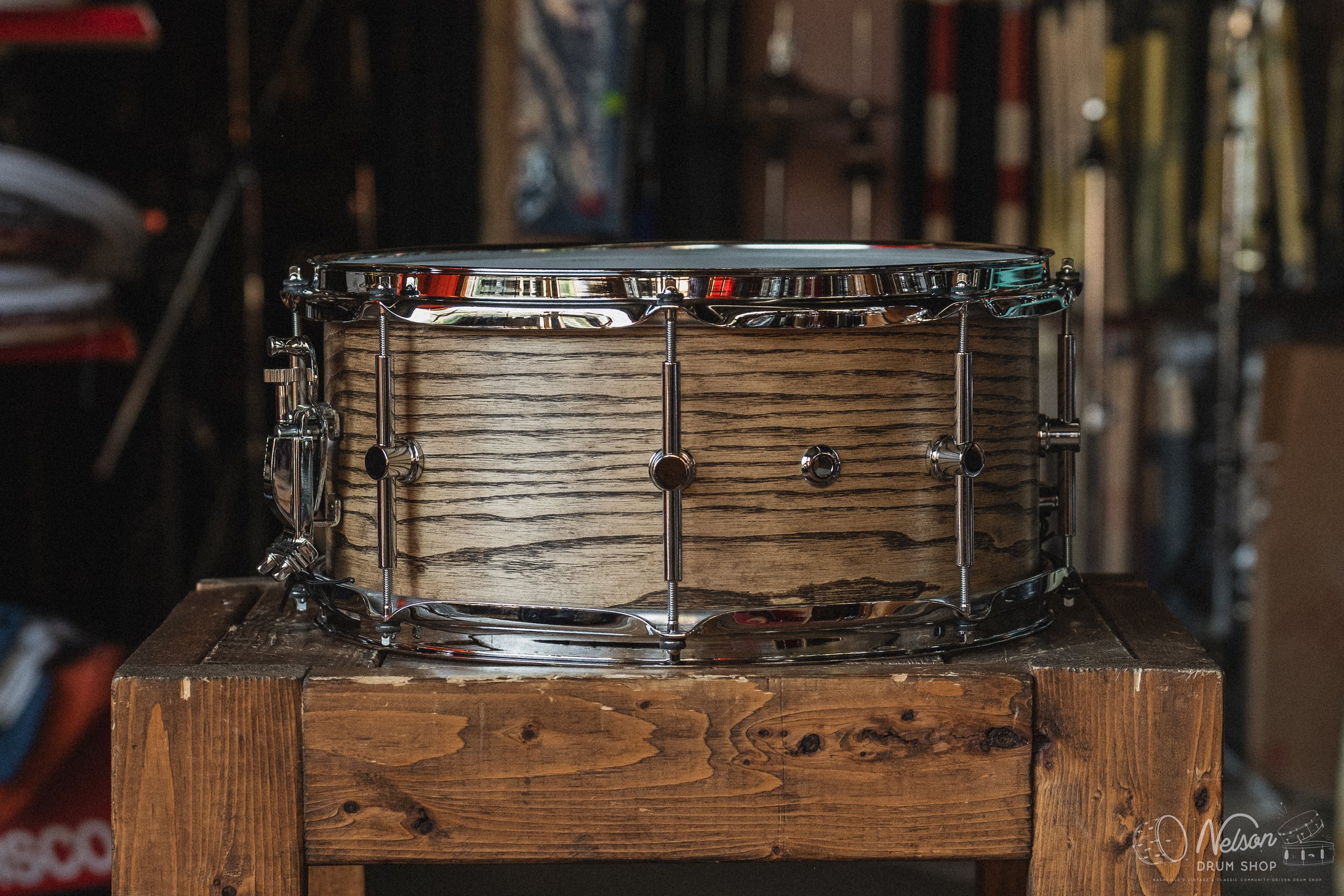 Canopus Ash in Natural Oil - 6.5x14 — Nelson Drum Shop