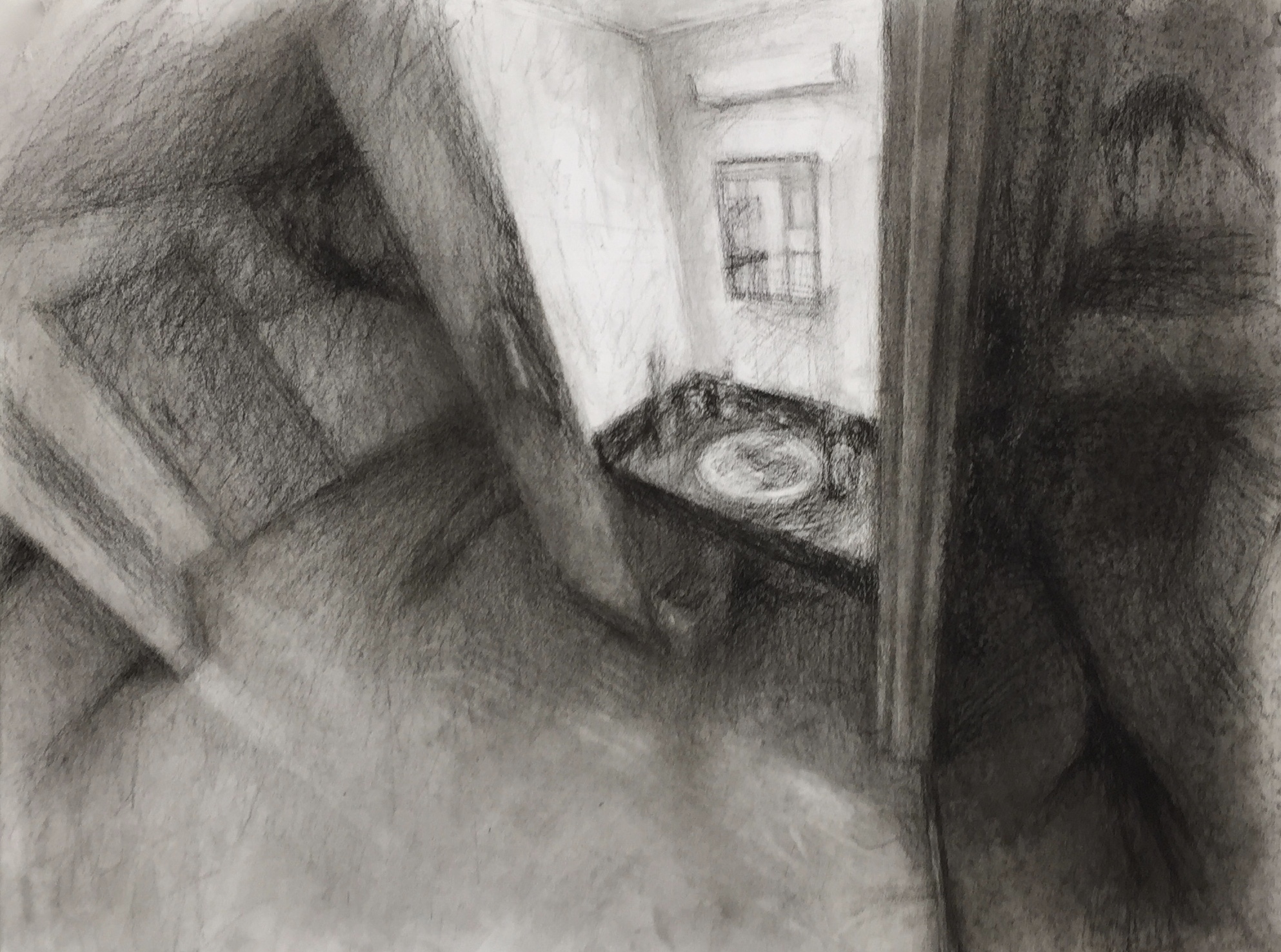 Charcoal on paper 2018