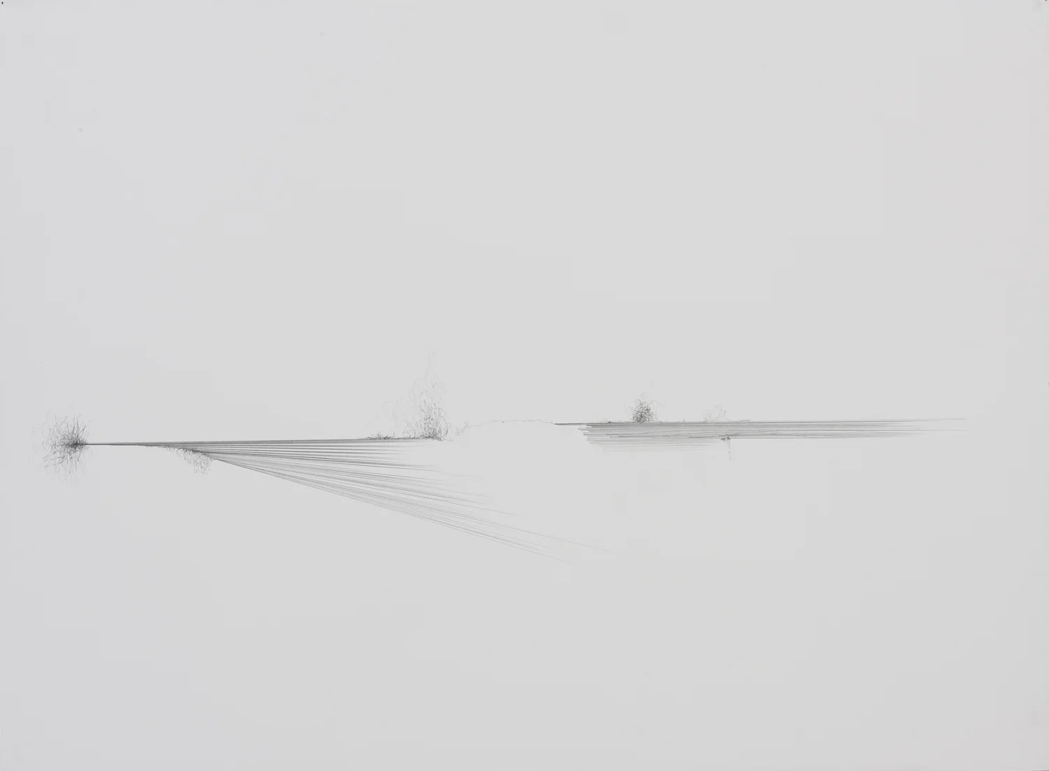 untitled, graphite on paper, 2005, 22 x 30 inches
