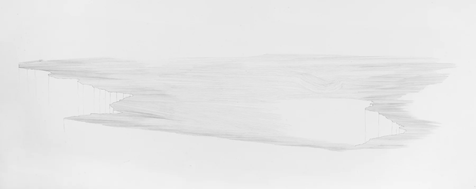 Cliff, 2005, 48 x 76 in. 