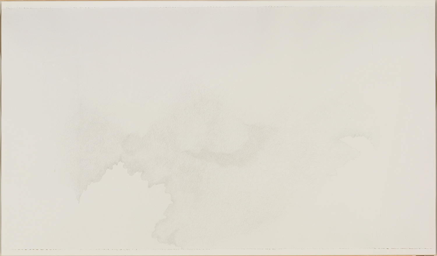  Cloud Cliff Scribble, 2006, 76 in. long 