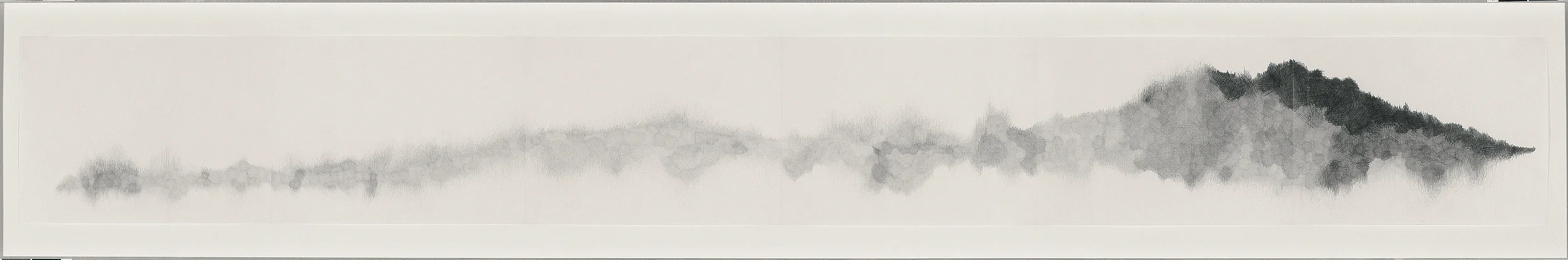 Long Mountain, 2005-06, 8.5 x 86 in. 