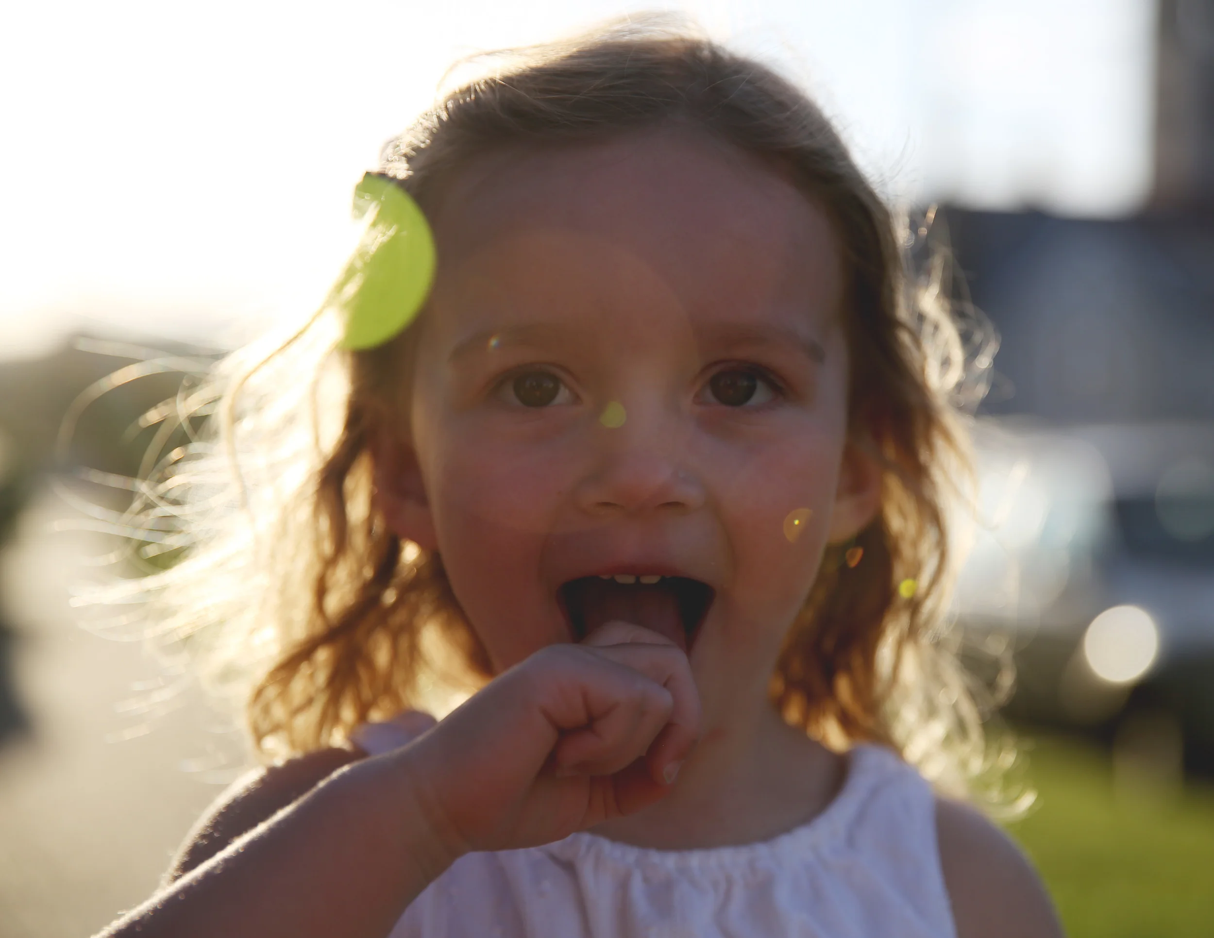 Emeline in the evening light