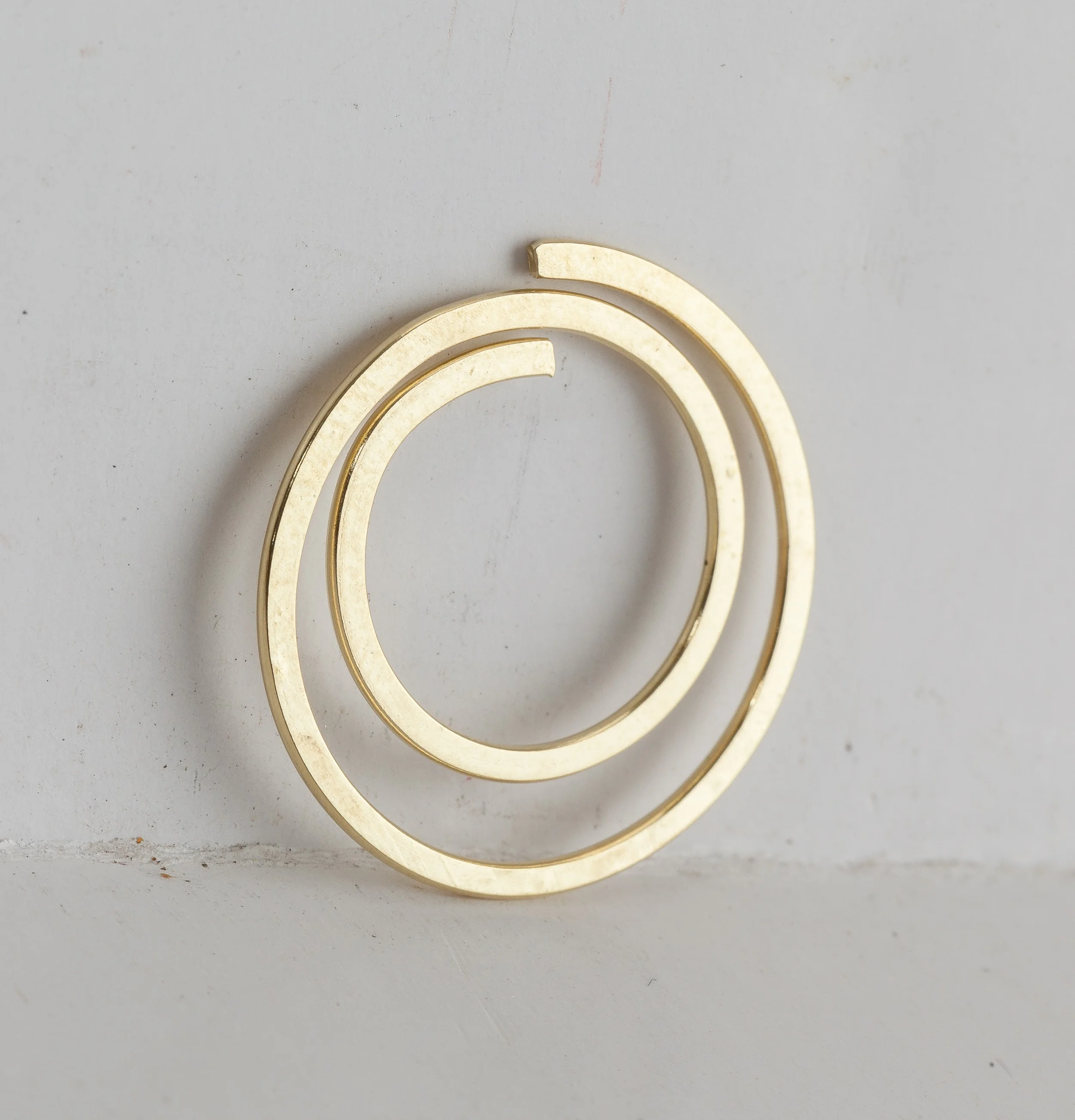 Gold Round Paper Clips
