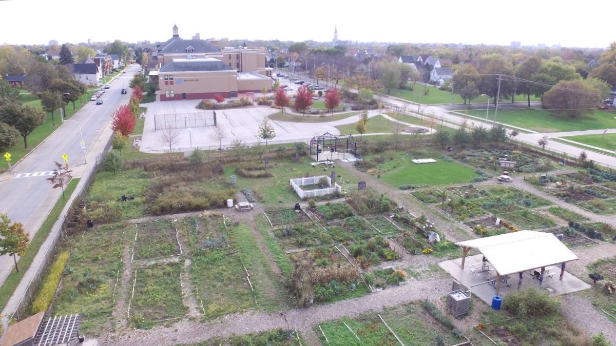 Brown Street Academy, just south of Alice’s Garden in Milwaukee’s Lindsay Heights neighborhood, is the site for the next Green Schools Conference.