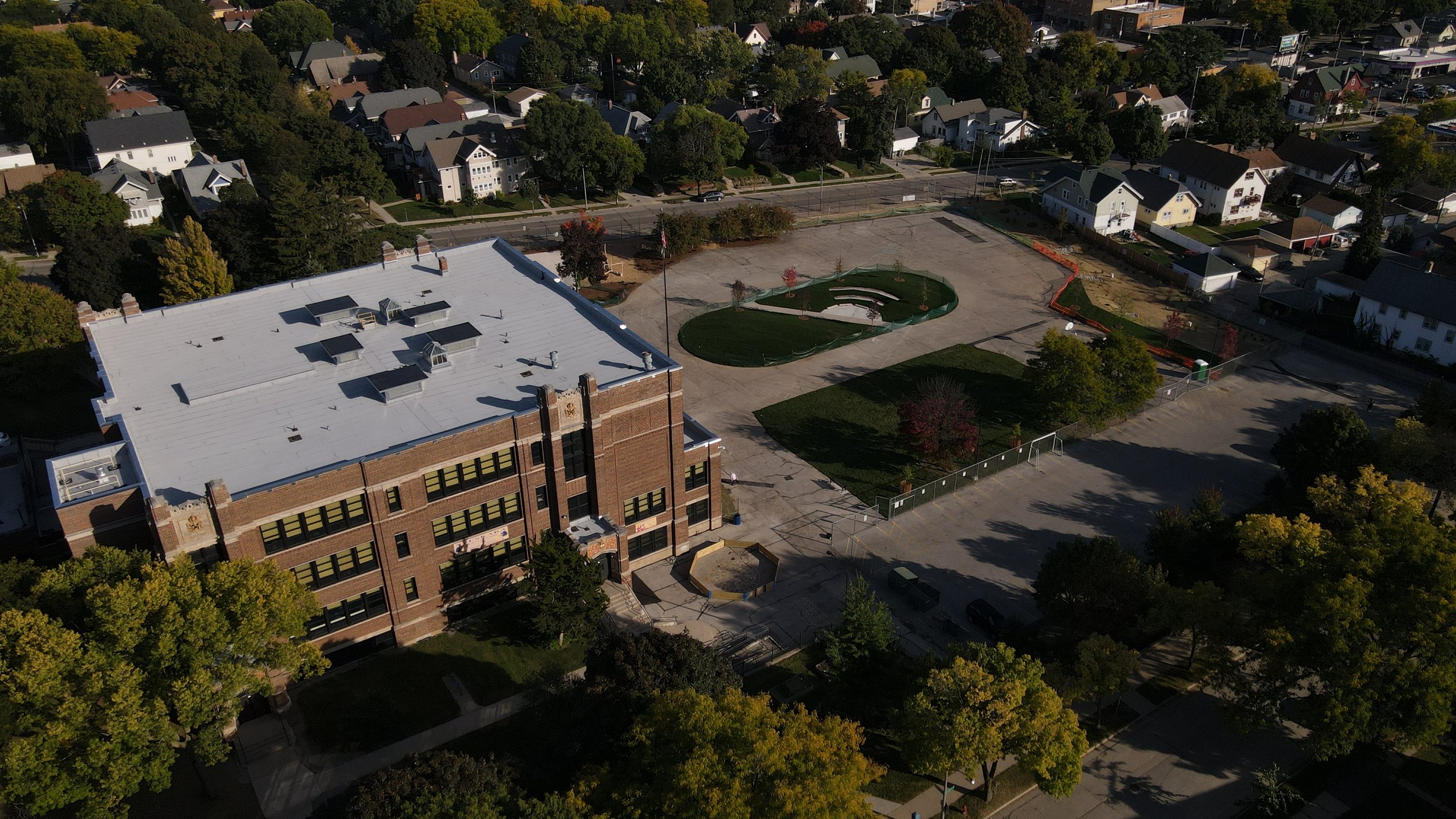 Transformed School Yard