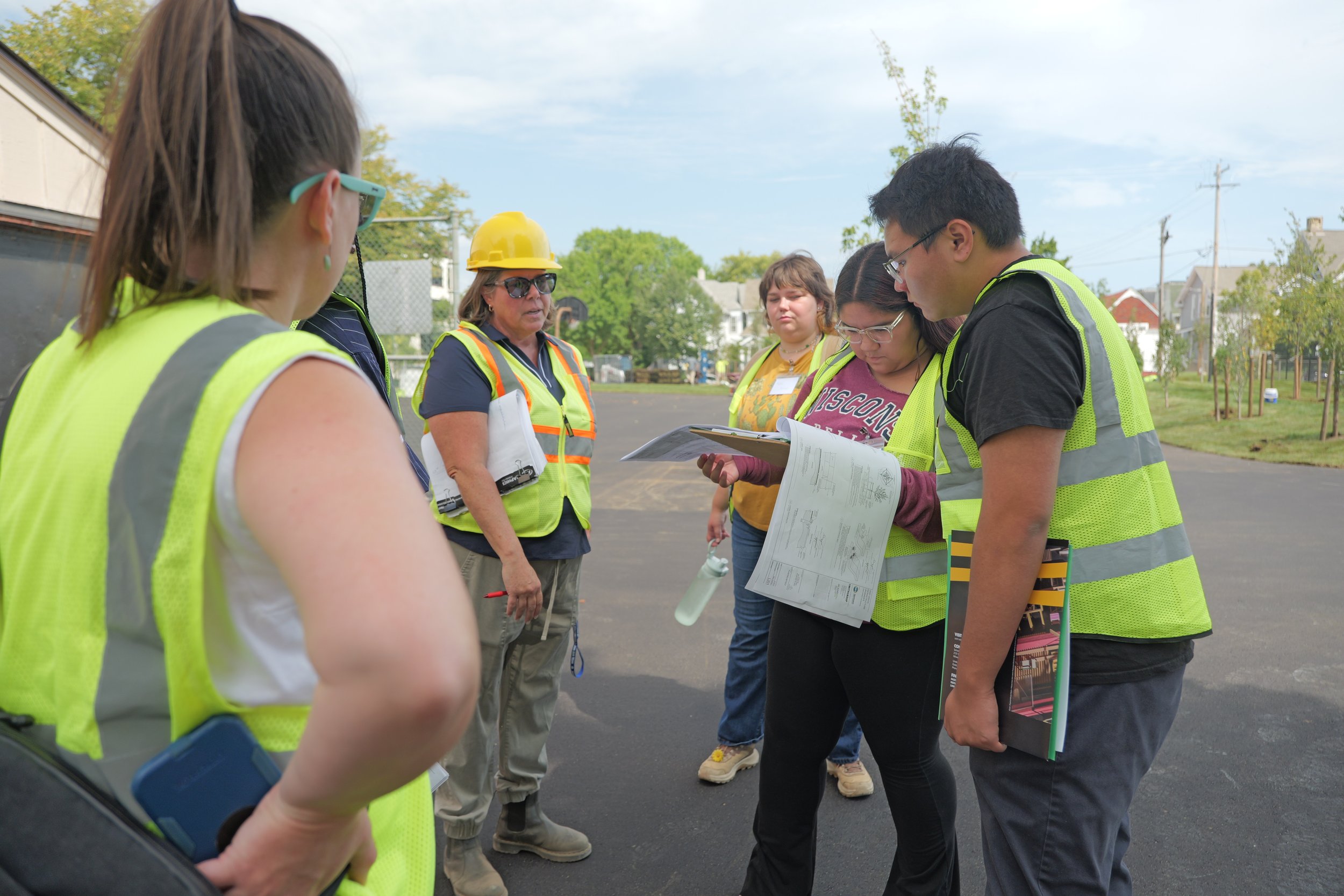  Future engineers and architects had opportunities to learn from the projects 
