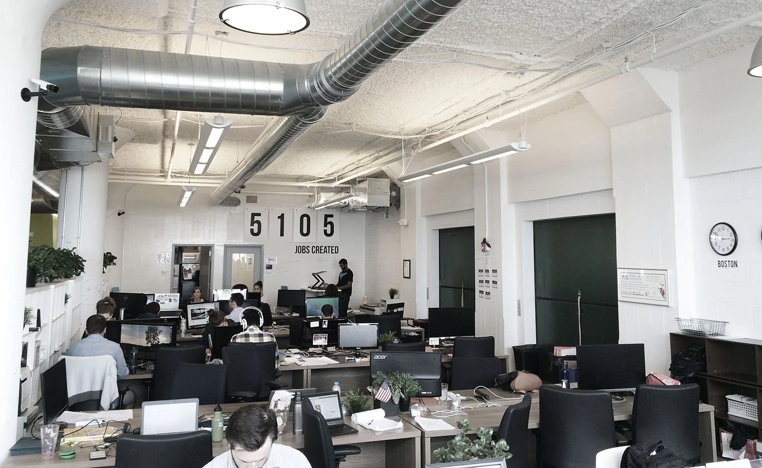 BOSTON STARTUPS + SPACES