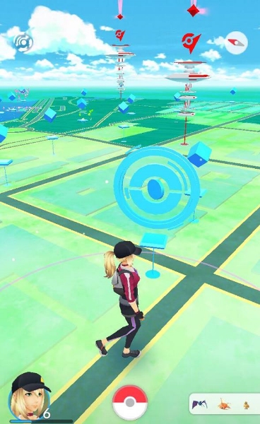 An example of a PokéStop
