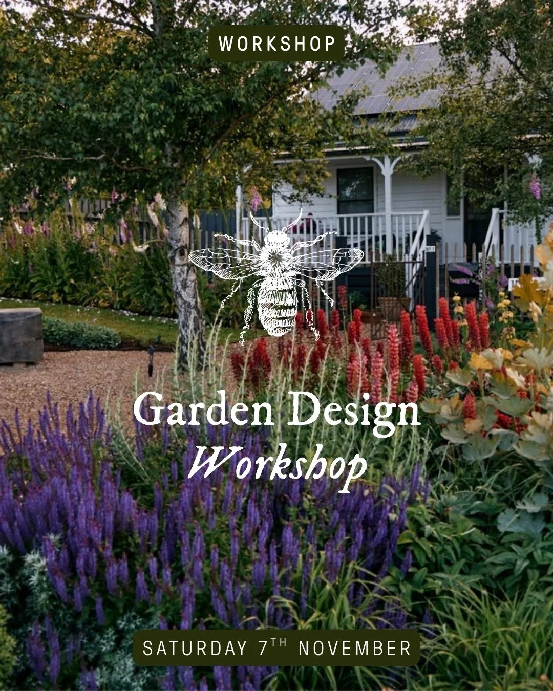 Garden design workshop, Daylesford, Saturday 7 November. The blank page is a myth. Your garden is already full of clues, and I'll show you how to turn them into a design.⁠
⁠
Because there is no blank canvas, even when the garden is a mess. Every site