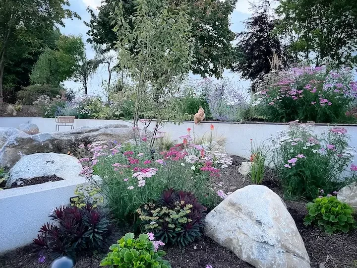 Mark McDowell designed garden.