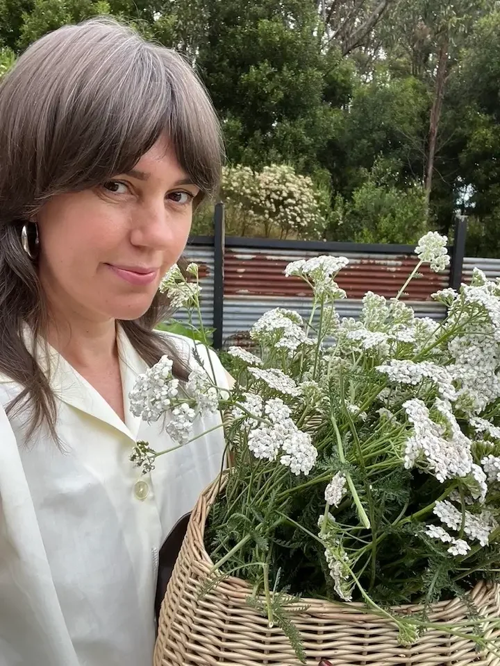 Caroline Parker, The Cottage Herbalist portrait.