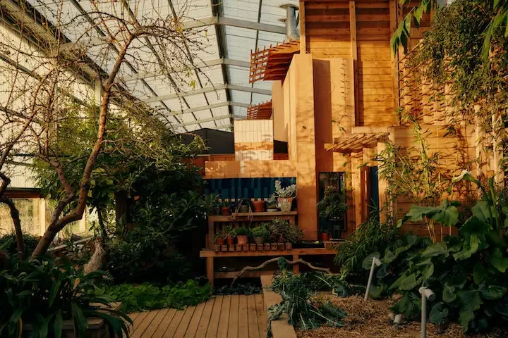 Daylesford Longhouse interior