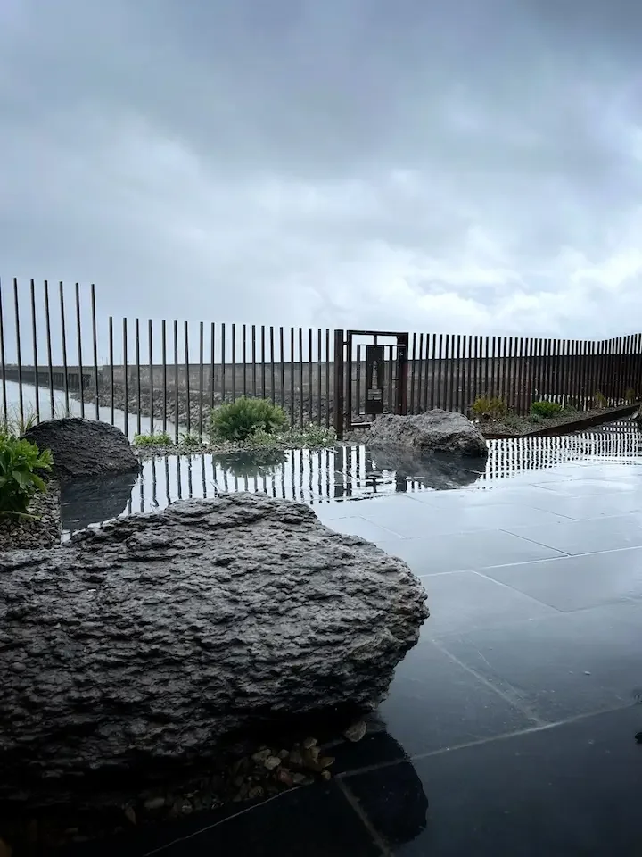 Mark McDowell designed landscape.