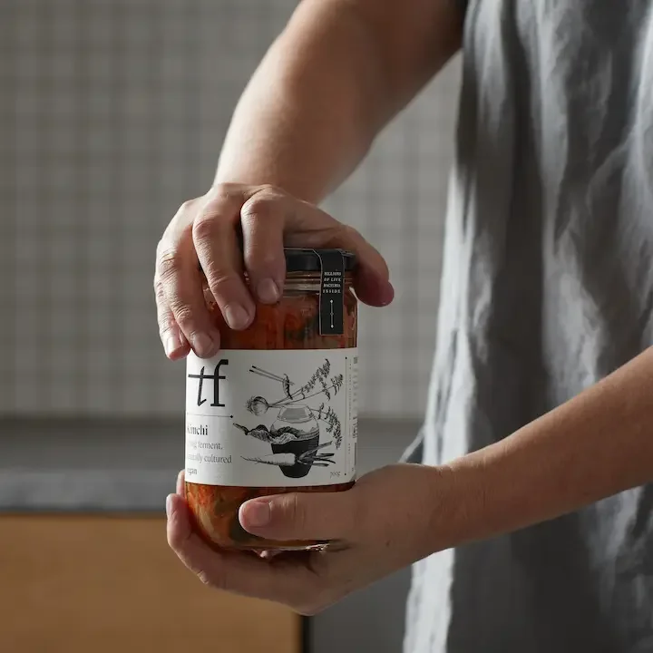 Sharon Flynn's kimchi