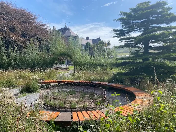 Mary Reynold's designed Diseart garden in Dingle