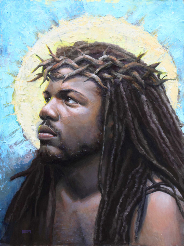 Bidrag Forkæle længde Black Jesus - PRINT — Stanley Rayfield