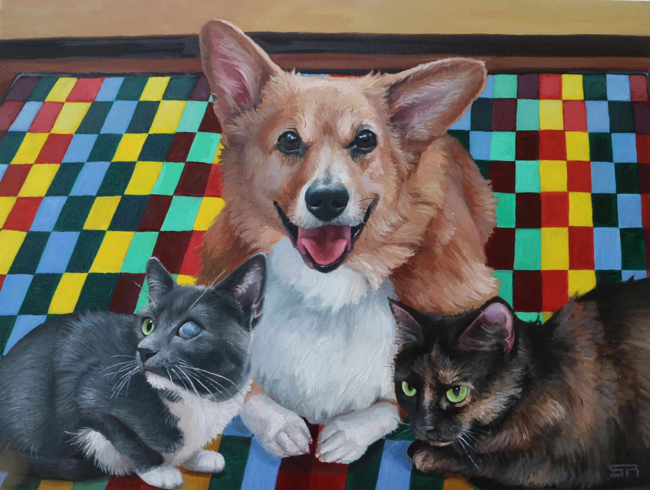 "Bubba, Emma, and Lilie"