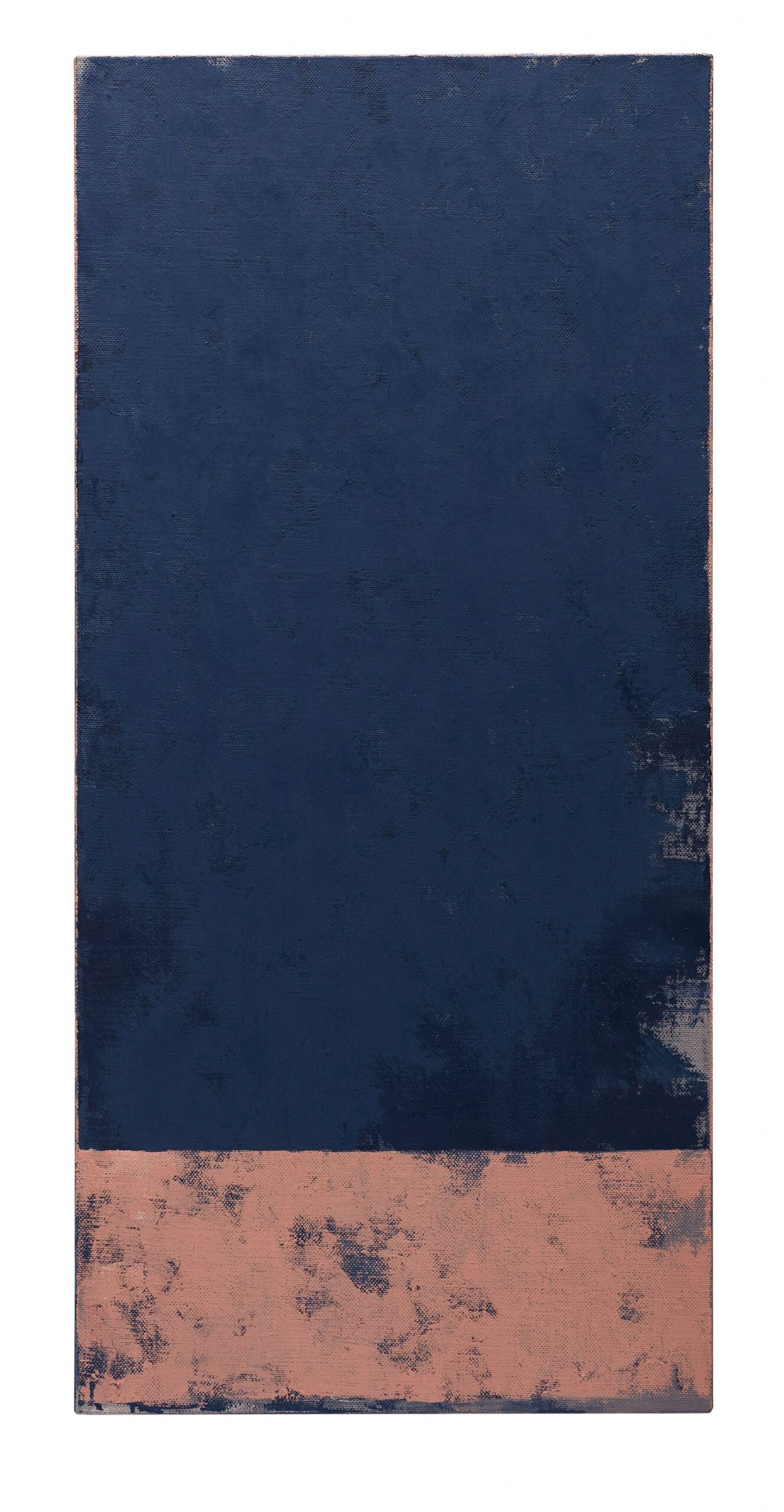 Blue wall painting II, 2020