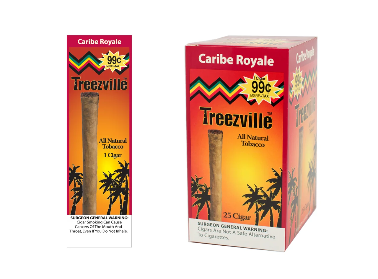 TREEZVILLE CARIBE ROYALE $0.99