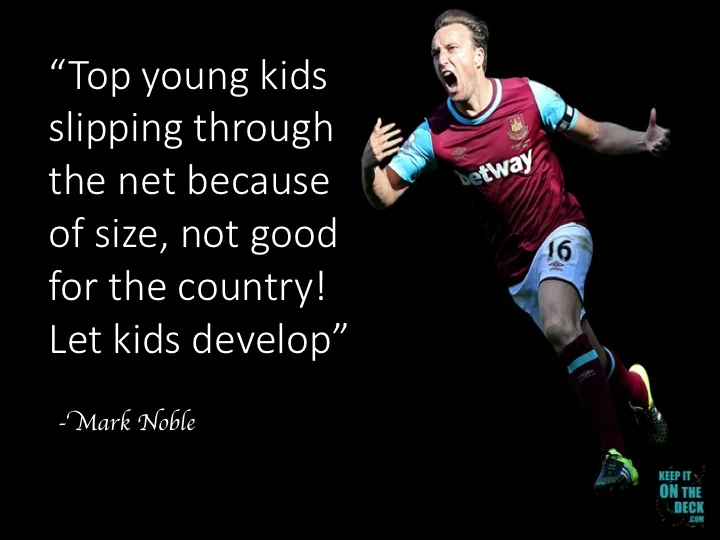 Small Academy Players Discriminated Against