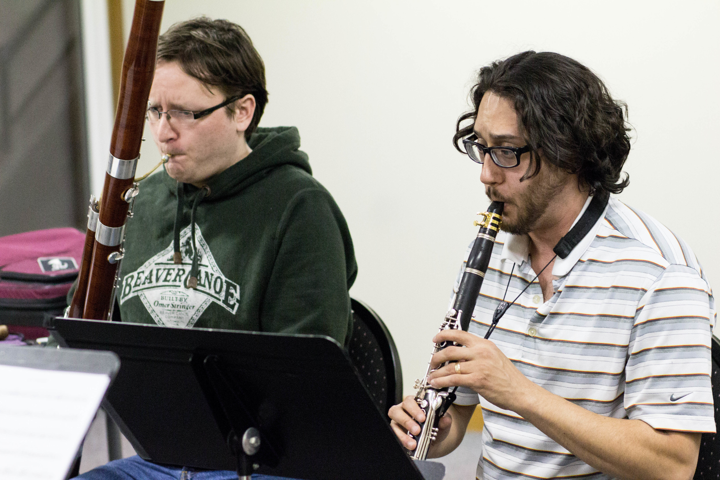 Copy of Anthony Thompson (clarinet) and Mike Macaulay (bassoon)