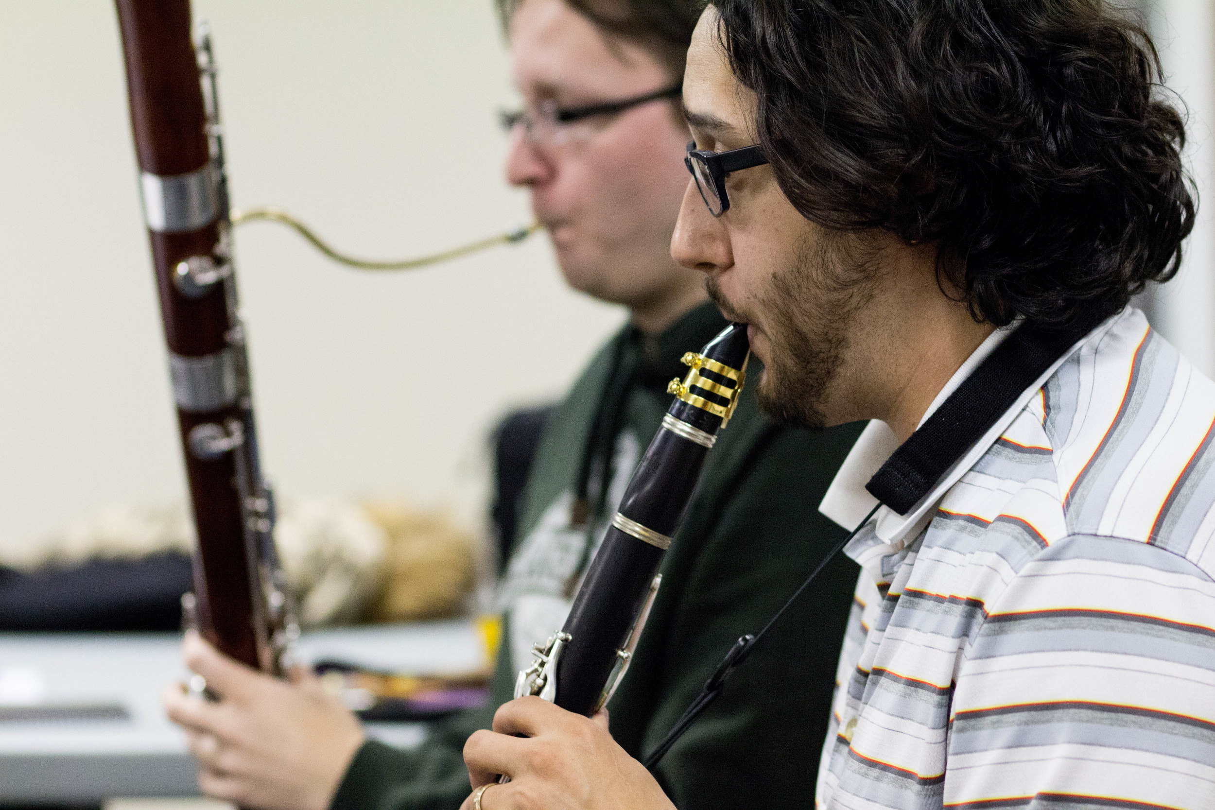 Copy of Michael Macaulay (bassoon) and Anthony Thompson (clarinet)