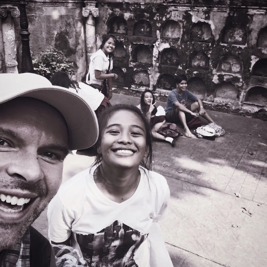 Group selfie with the Paco Park Crew