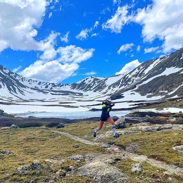 She said she wanted to fly! Epic end to week two living and running in the Mountains. Pushing the elements and forcing acclimatization as a &ldquo;mountain runner&rdquo; 🏃&zwj;♀️ and living up high at 9,600 feet with 70.6miles and pushing 14,104vert