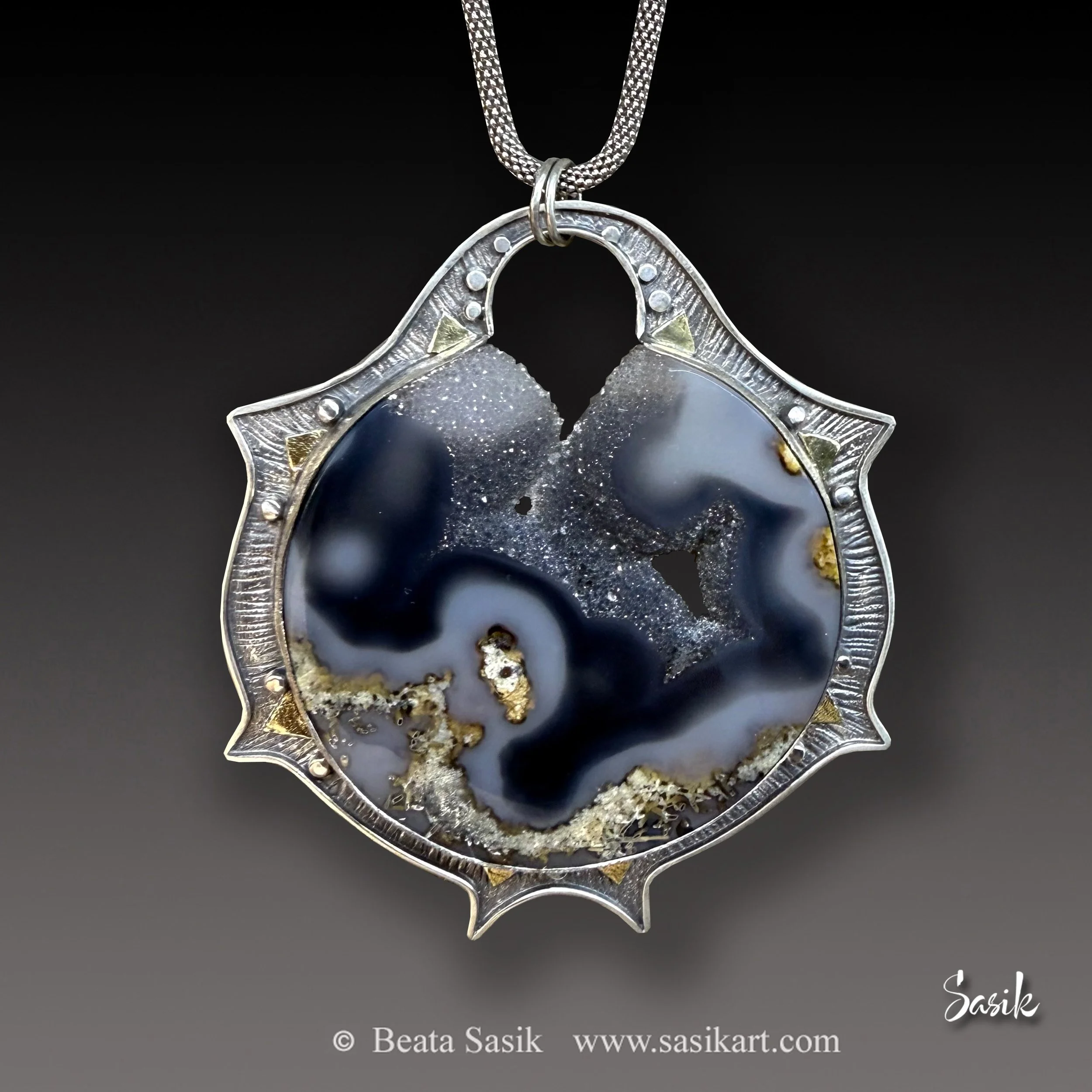 SPARKLY PIRANHA MEDALLION SASIK JEWELRY.jpg